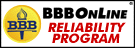 BBBOnline Reliability Program - Memeber since 2002 